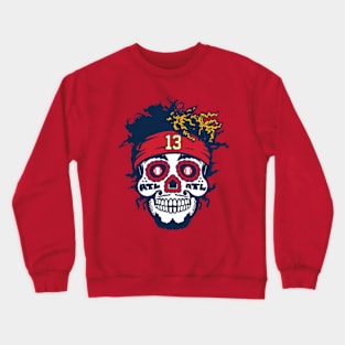 Ronald Acuna Jr. Sugar Skull Crewneck Sweatshirt